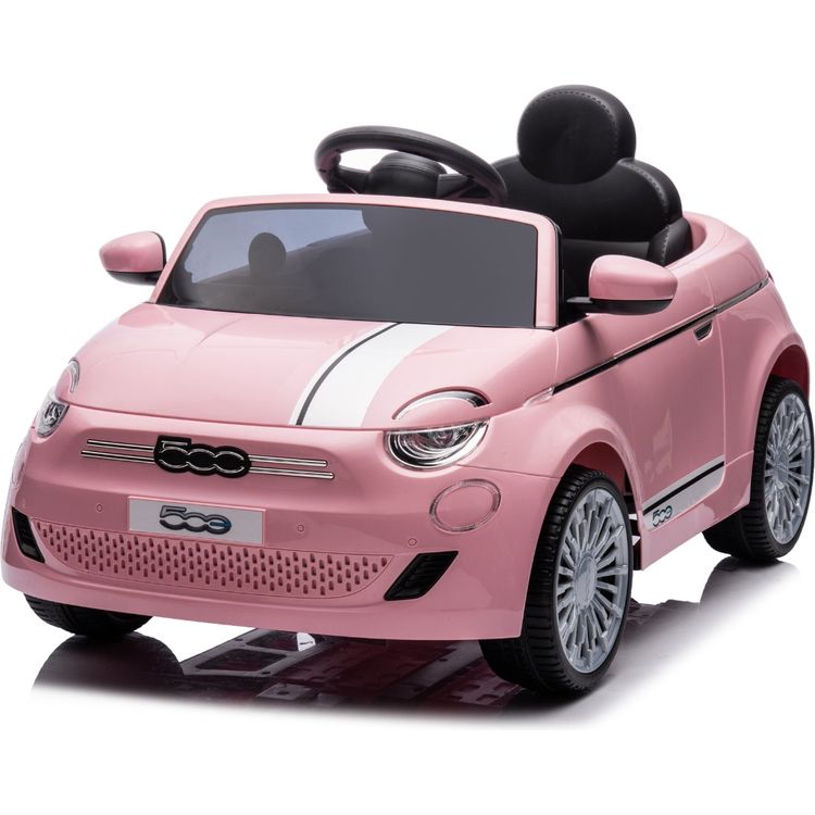  Best Ride on Cars -  Fiat 500 12V Ride On Car - Pink -  Outdoor