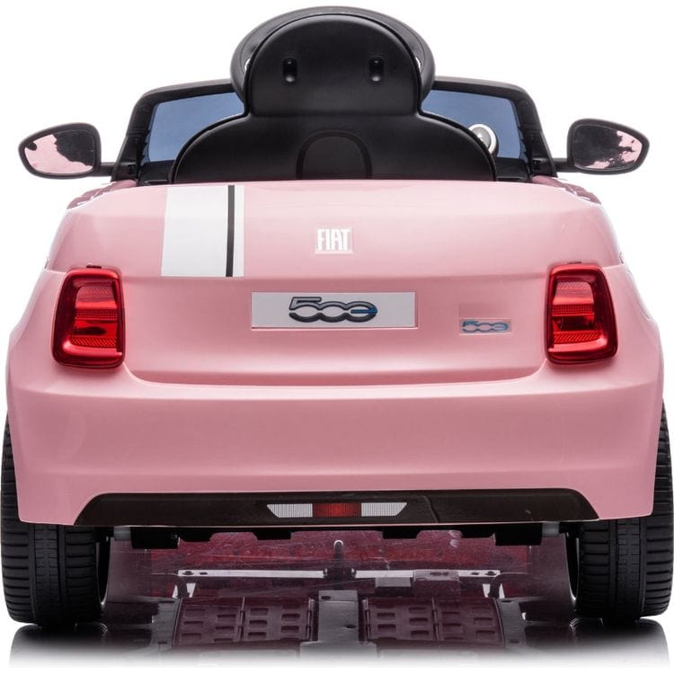  Best Ride on Cars -  Fiat 500 12V Ride On Car - Pink -  Outdoor