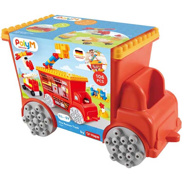  Hape -  Fire Rescue Truck -  STEM