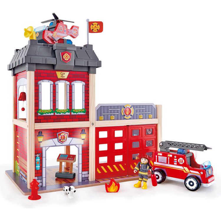  Hape -  Fire Station Playset -  Preschool