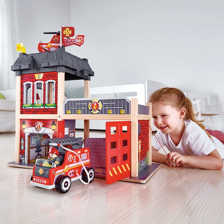  Hape -  Fire Station Playset -  Preschool
