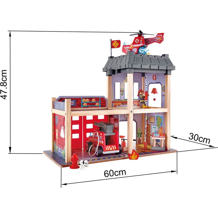  Hape -  Fire Station Playset -  Preschool