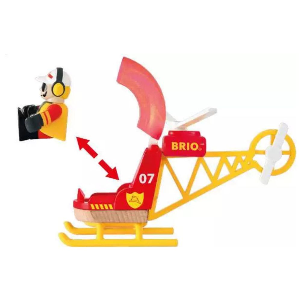  Brio -  Firefighter Helicopter -  Preschool