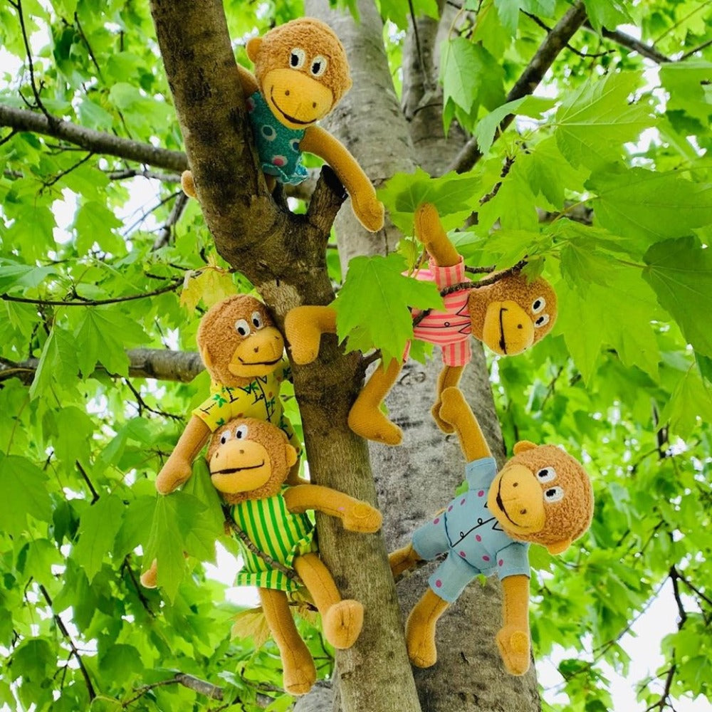 Five Little Monkeys Finger Puppet Playset | MerryMakers