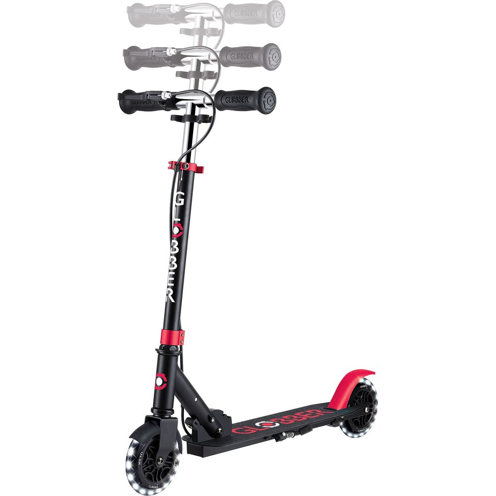  Globber -  Flow Junior Light Scooter - Black/Red -  Outdoor
