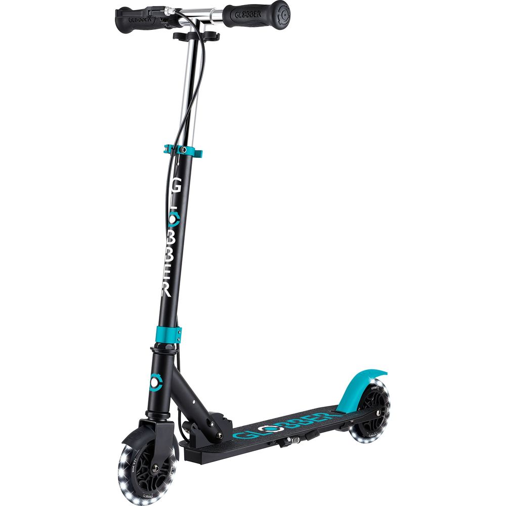  Globber -  Flow Junior Light Scooter - Black/Teal -  Outdoor