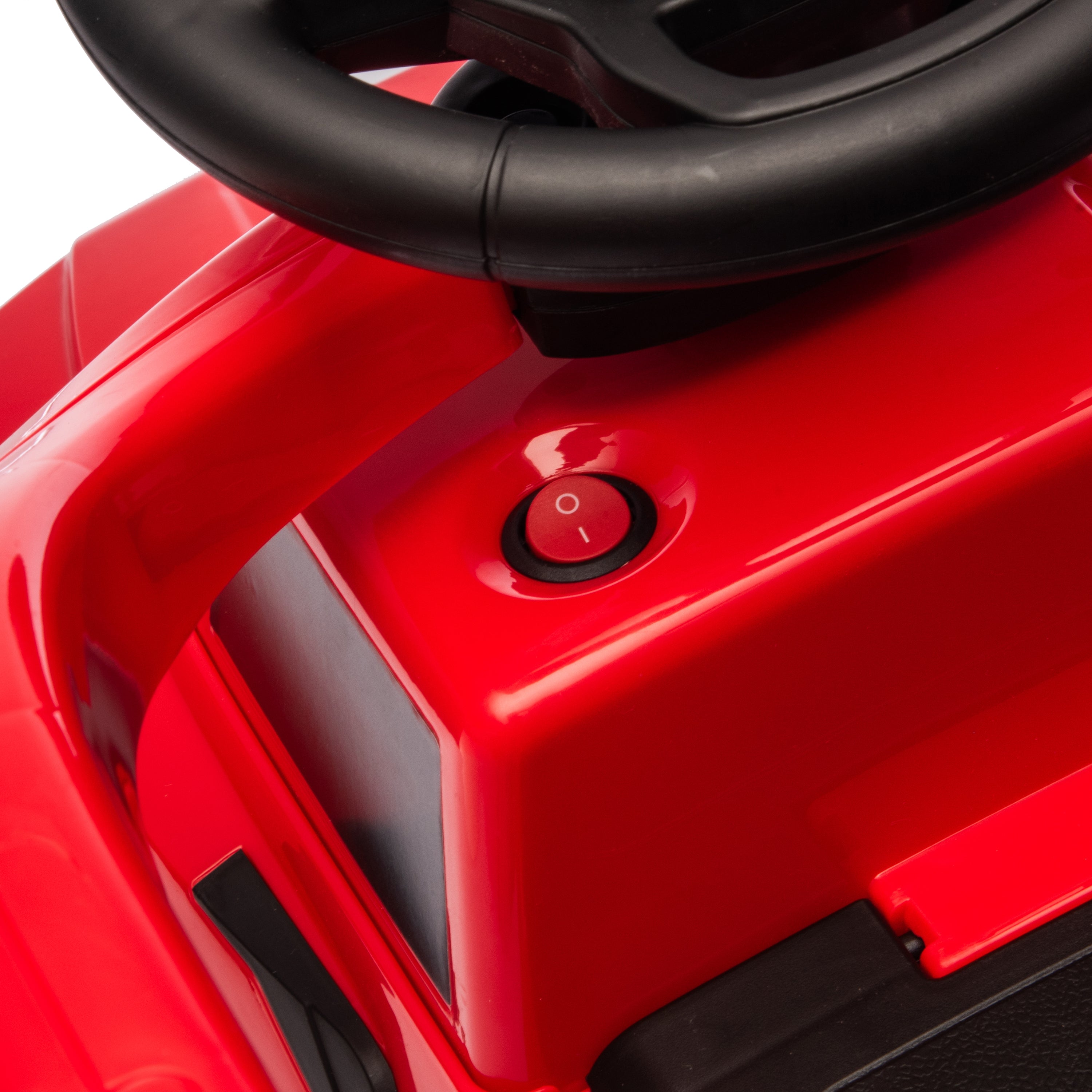  Freddo -  Ford Raptor 3-in-1 Push Ride On Toy Car - Red -  Outdoor