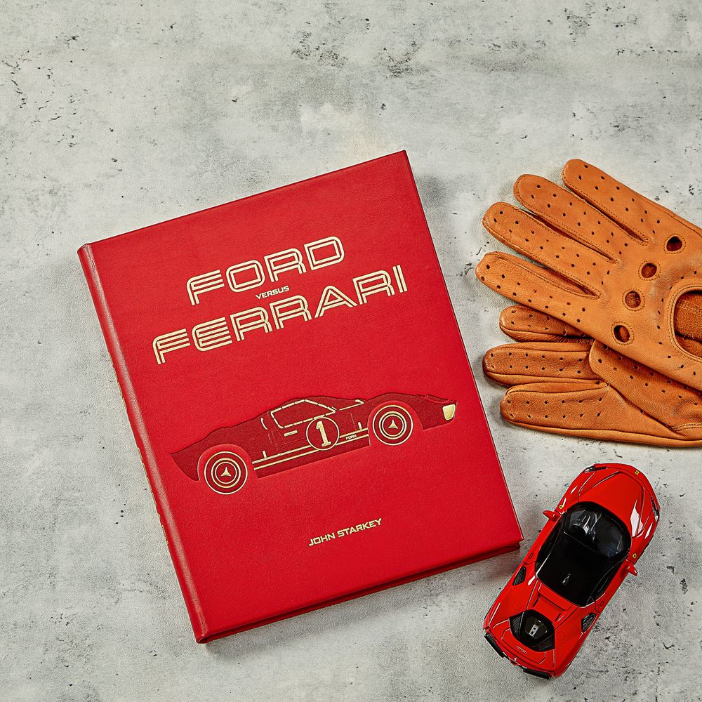 Ford VS. Ferrari Book Leather Edition | Graphic Image