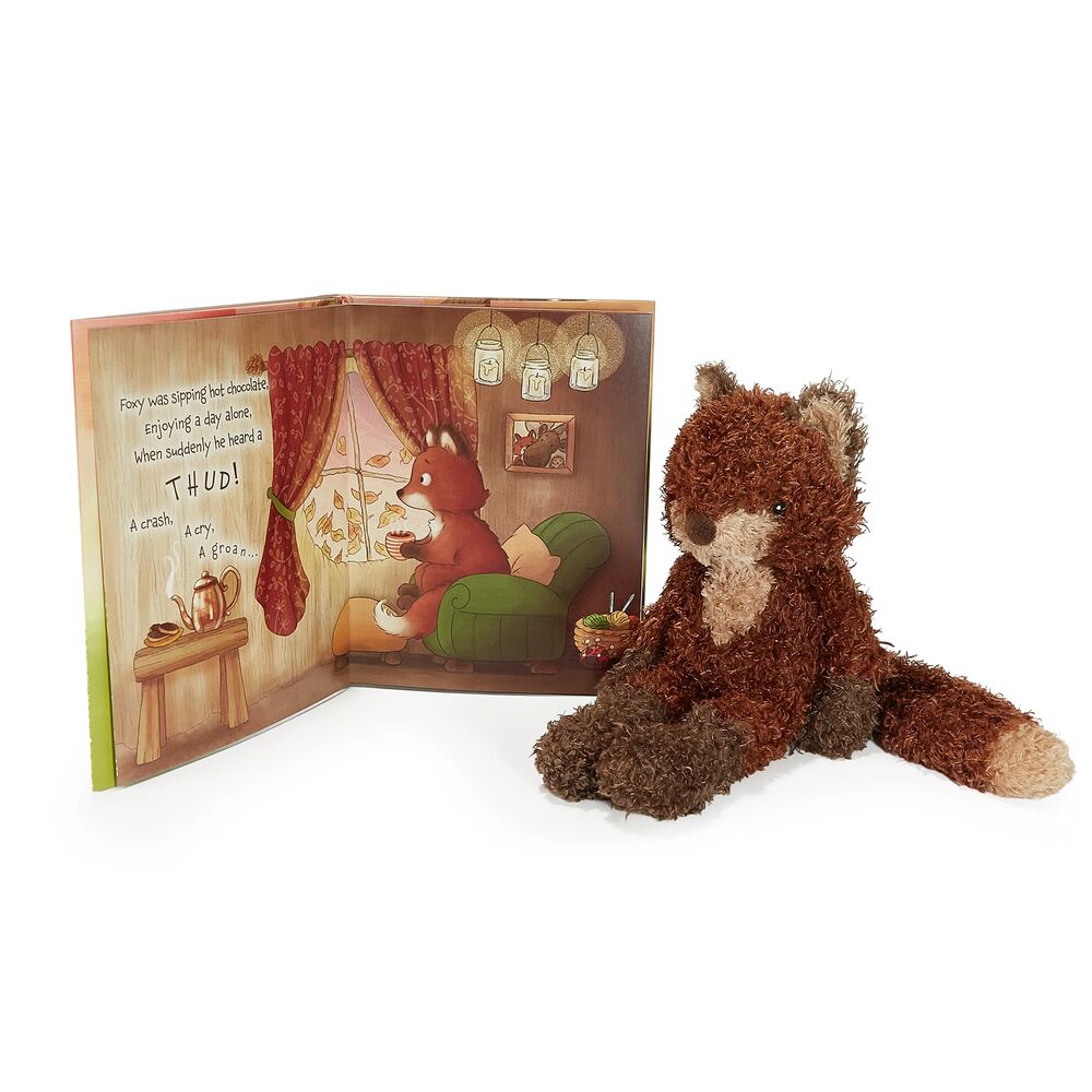  Bunnies By The Bay -  Foxy Plush & Flying Lessons Book Bundle -  Infants
