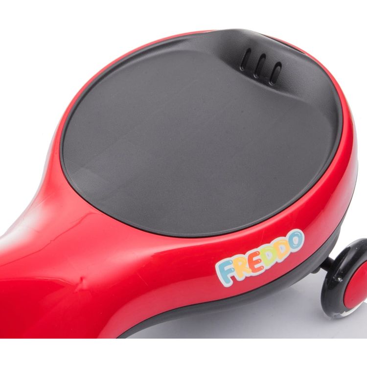  Freddo -  Freddo Toys Swing Car with Flashing Wheels - Red -  Outdoor