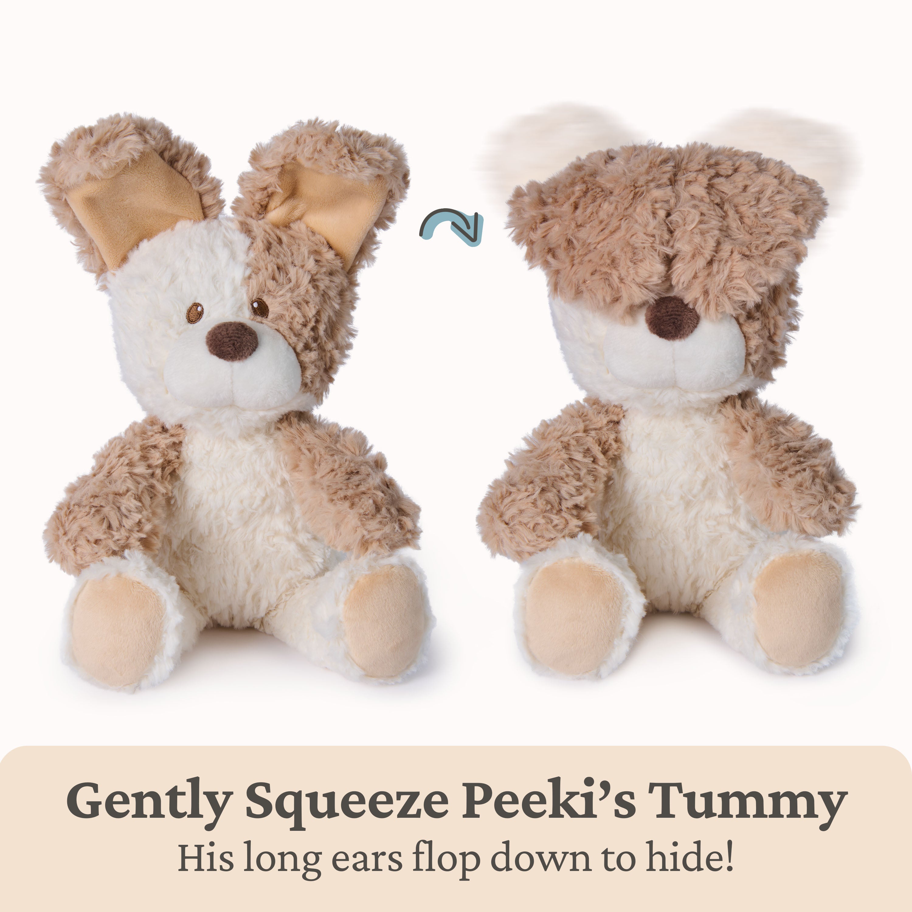  Gund -  GUND Baby Peek-a-Boo Peeki Puppy Plush -  Plush