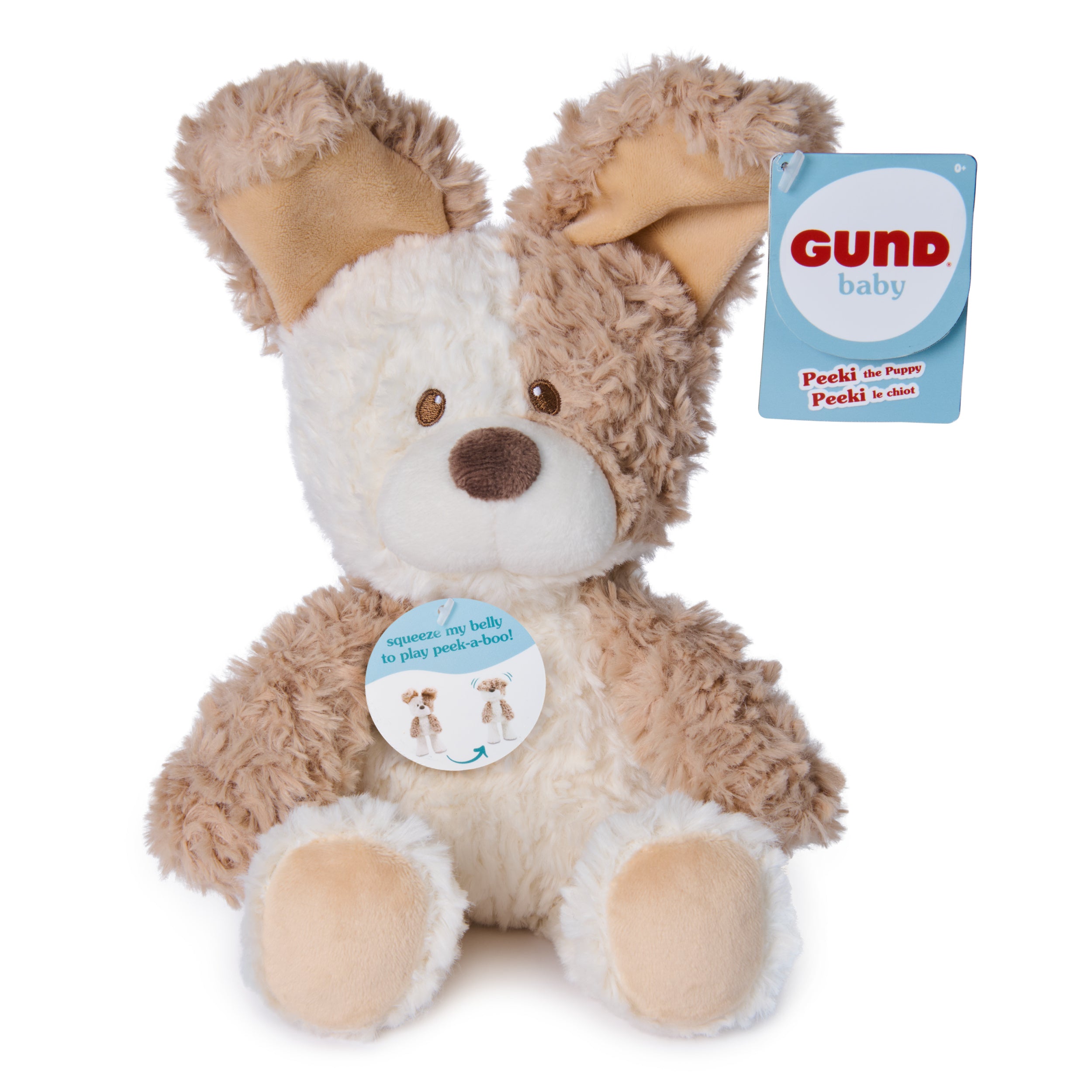 Gund -  GUND Baby Peek-a-Boo Peeki Puppy Plush -  Plush