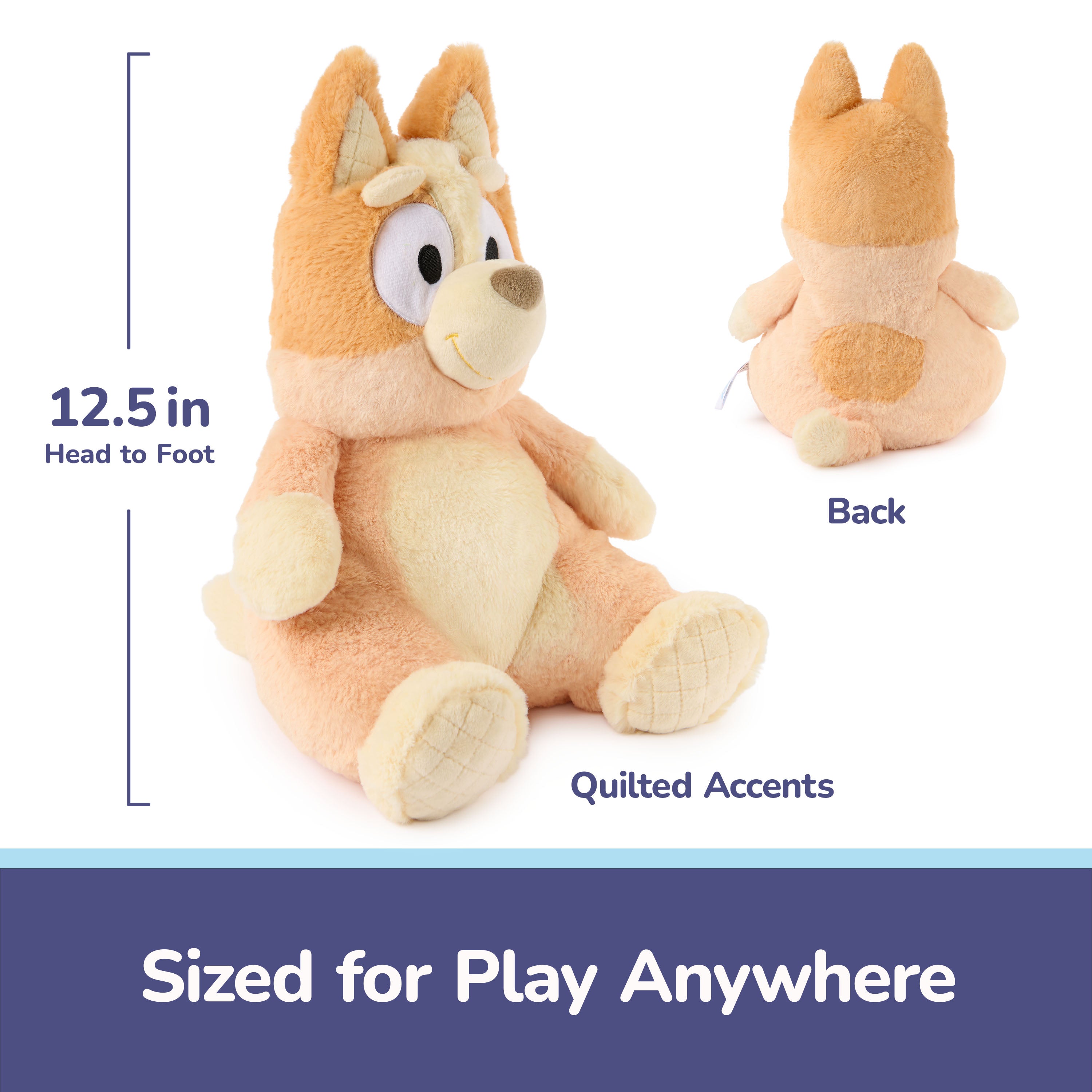  Gund -  GUND Bingo Oh So Snuggly Plush - 12.5” -  World Of Bluey