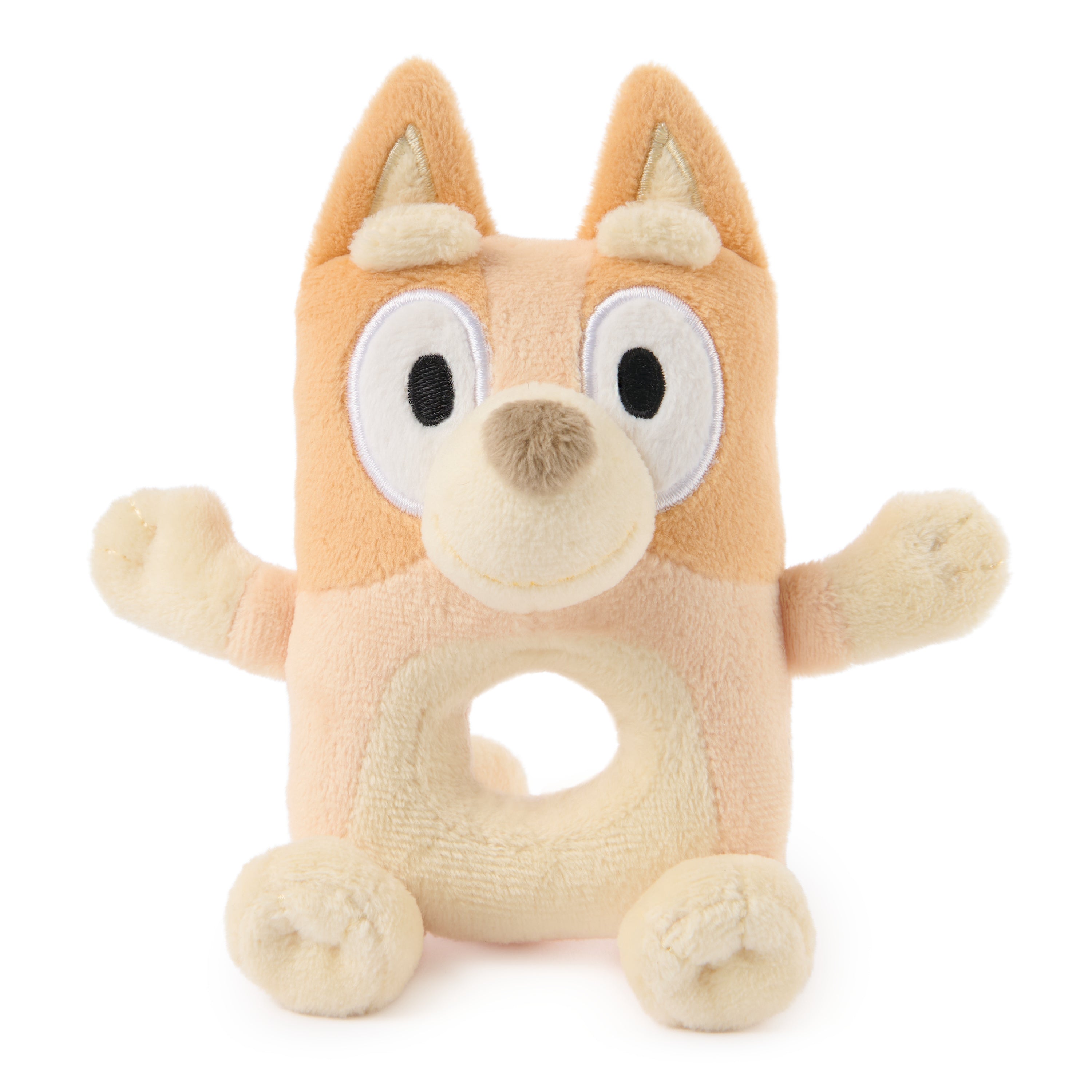  Gund -  GUND Bingo Plush Ring Rattle - 6” -  World Of Bluey