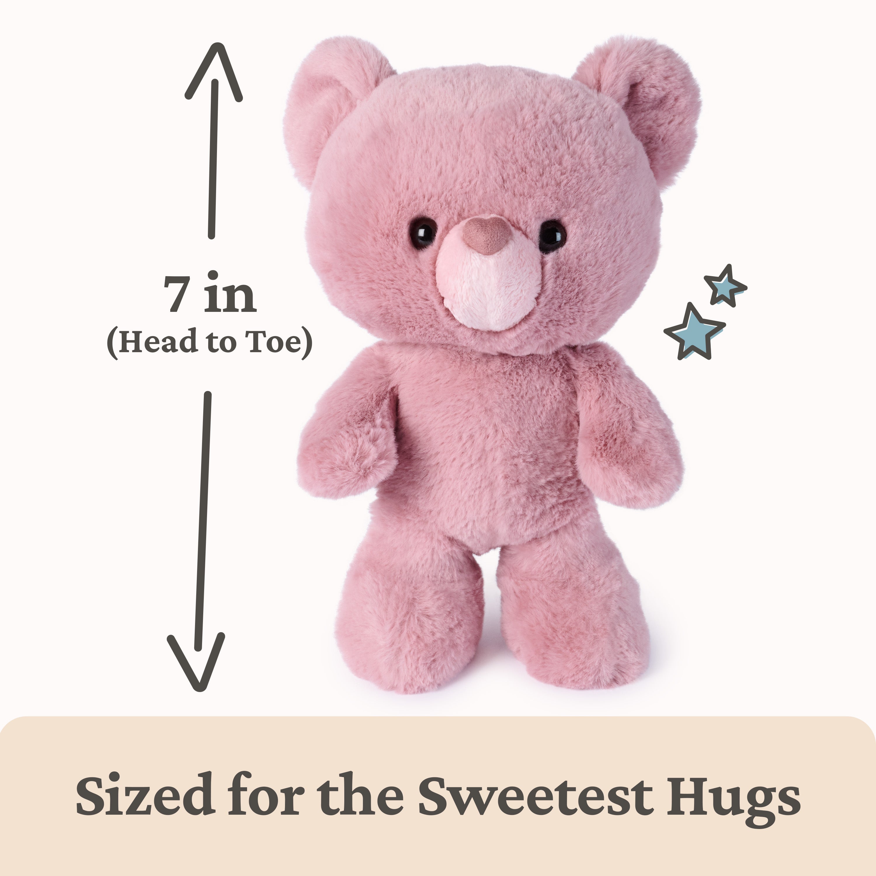  Gund -  GUND Rose Kai Plush Teddy Bear - 10” -  Plush