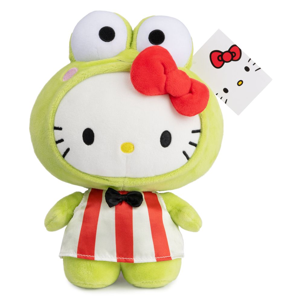 GUND Sanrio Keroppi Toy,Green, 9.5