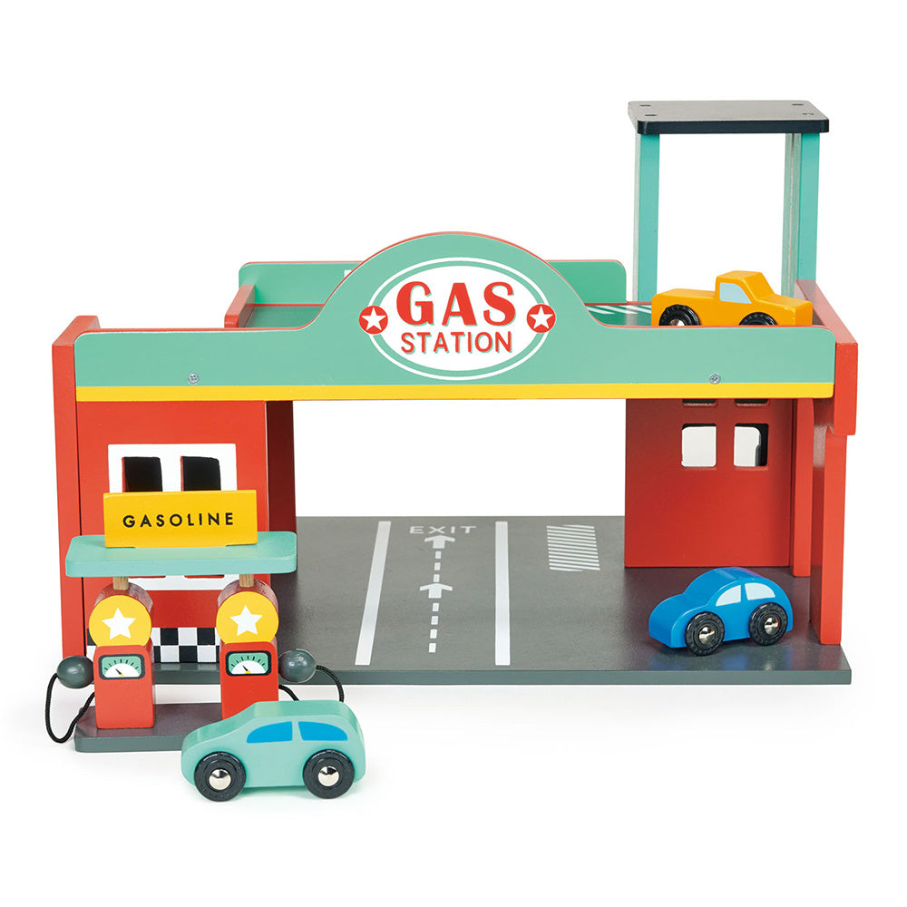  Mentari -  Gas Station Playset -  Preschool