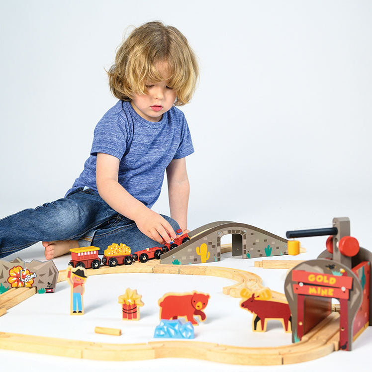  Mentari -  Gold Mine Train Set -  Preschool