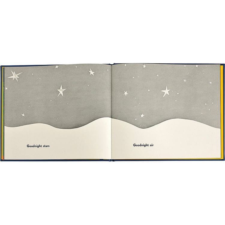  Graphic Image -  "Goodnight Moon" Book in Blue Bonded Leather -  Books