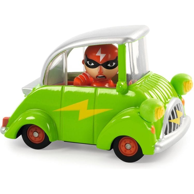 Green Flash Crazy Motors Car Toy | Djeco