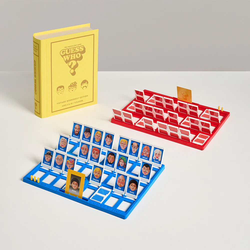  WS Game Company -  Guess Who? Vintage Bookshelf Edition -  Games
