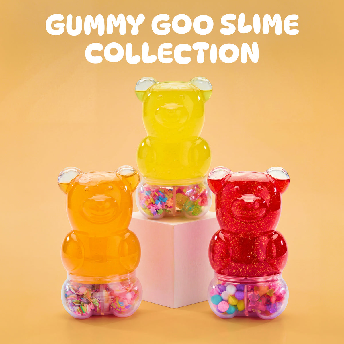 FAO Schwarz -  Gummy Goo Slime – Citrus Burst Clear Slime -  Creativity