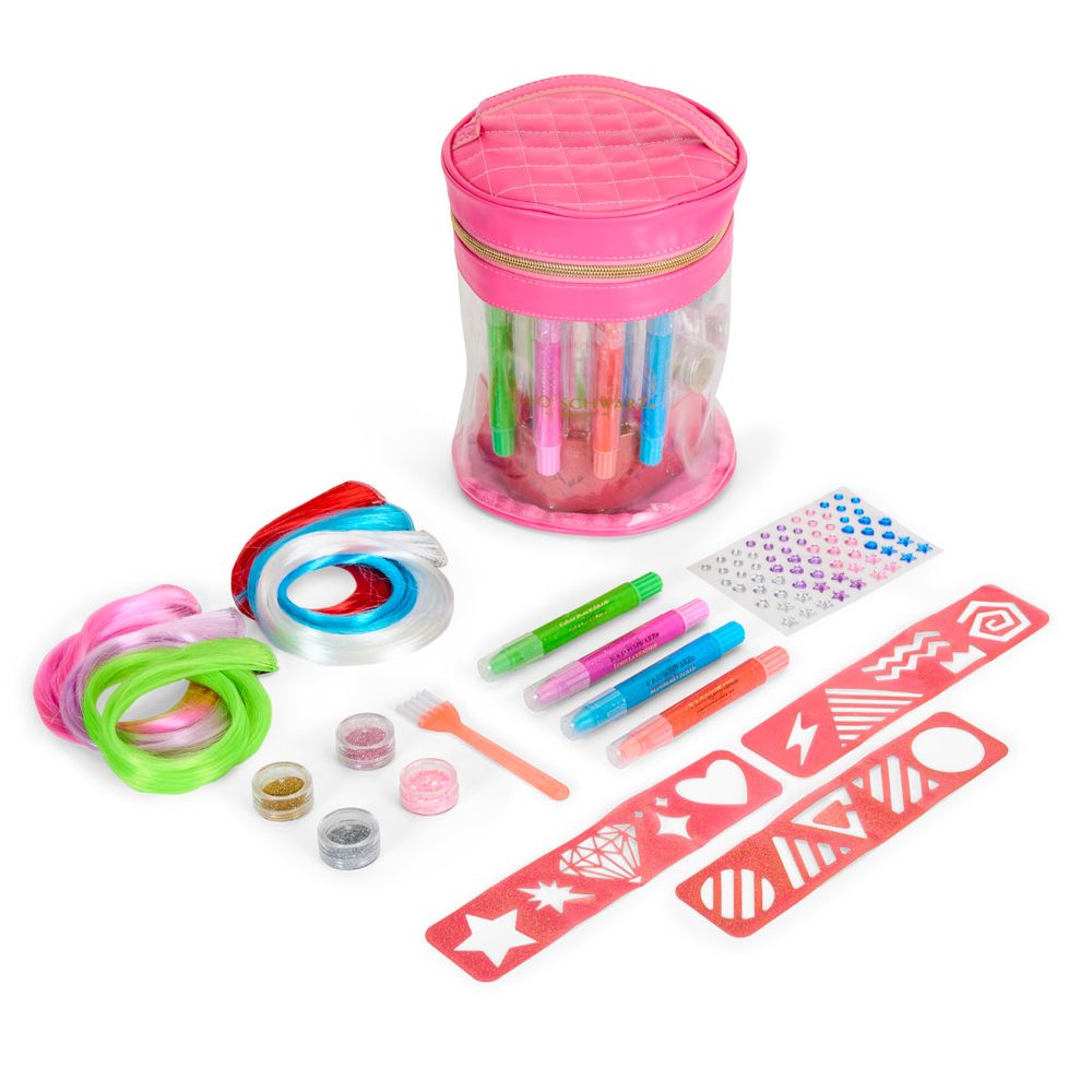  FAO Schwarz -  Hair Dazzle Design 20-Piece Set -  Fashion Activity and Roleplay