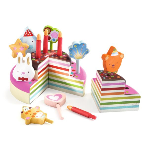  Djeco -  Happy Birthday Role Play Toy -  Preschool