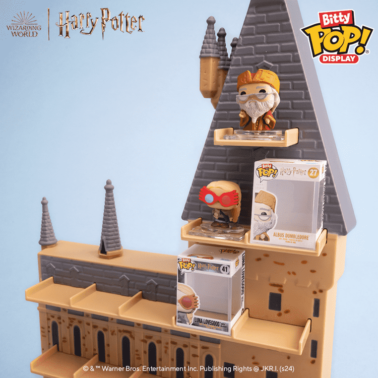  Funko -  Harry Potter Bitty Pop! Display Hogwarts Castle -  World of Funko