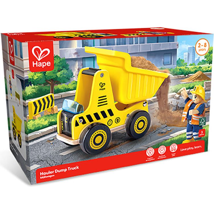  Hape -  Hauler Dump Truck Toy -  Vehicles