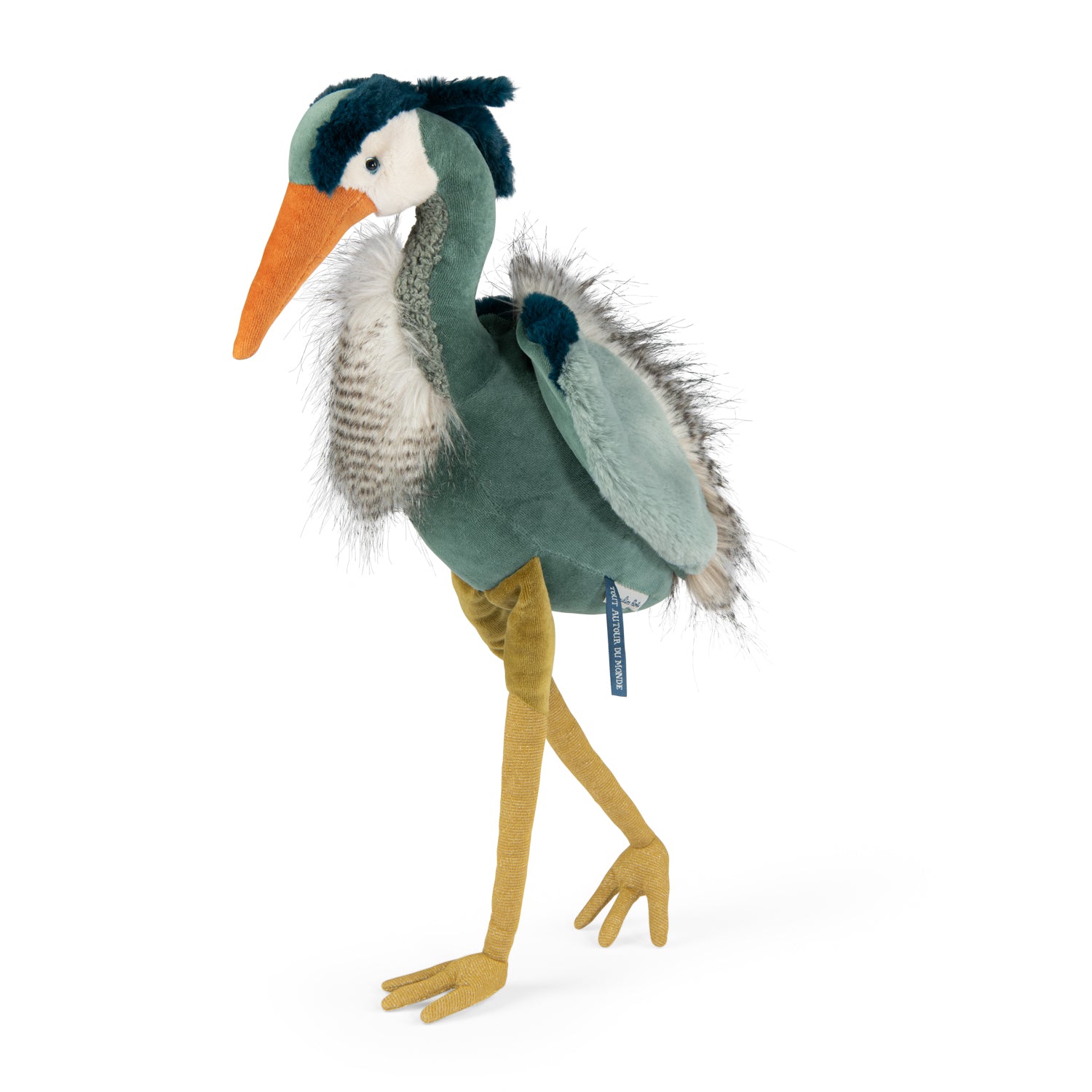  Moulin Roty -  Heron Plush - All Around the World -  Plush
