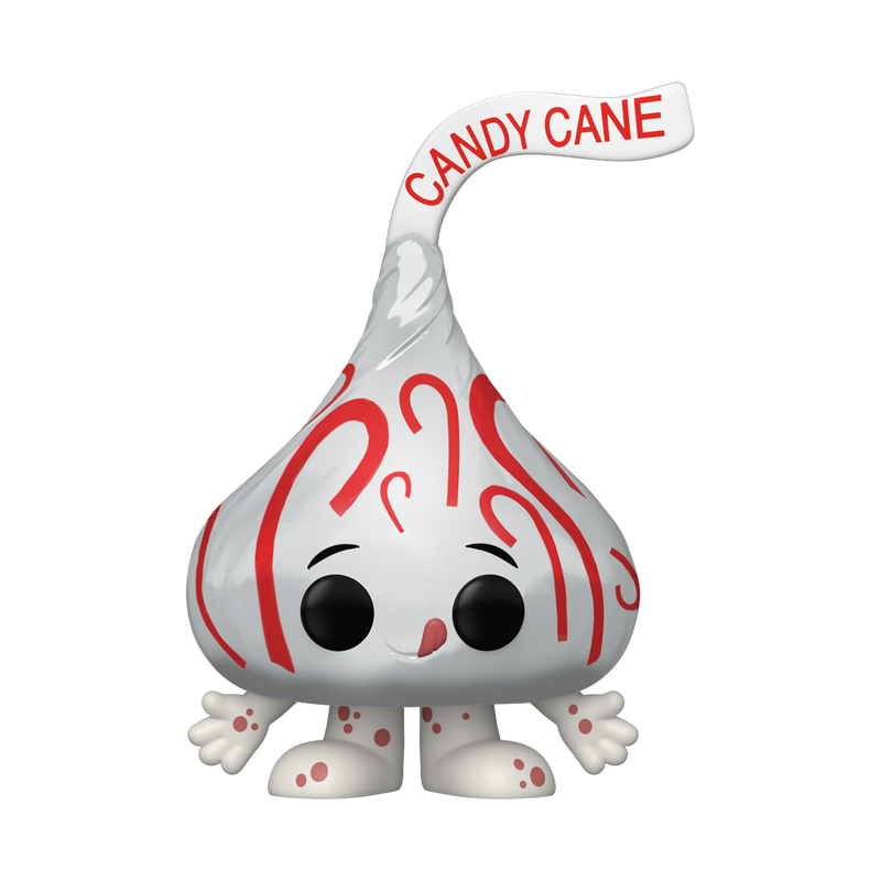  Funko -  Hershey's Pop! Hershey's Kisses Candy Cane (Metallic) -  World of Funko
