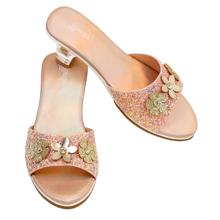  Souza -  High-Heel Clarisse Slipper (Gold Peach) - Size 12-13 -  Dress up