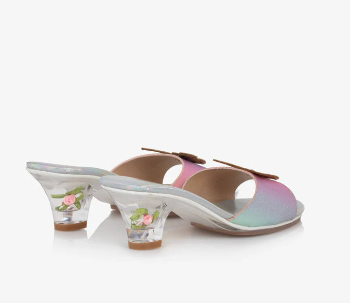  Souza -  High-Heel Ophelie Slipper (Rainbow Butterfly) - Size 12-13 -  Dress up