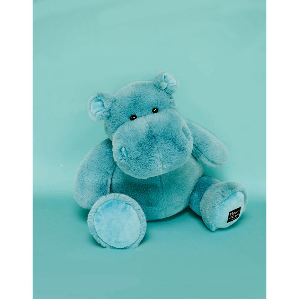  DouDou -  Hippo Plush - Light Teal -  Plush