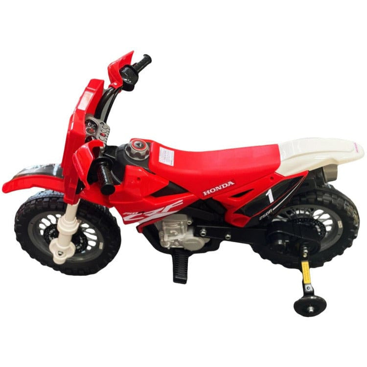  Best Ride on Cars -  Honda CRF250R Dirt Bike 6V Red -  Outdoor