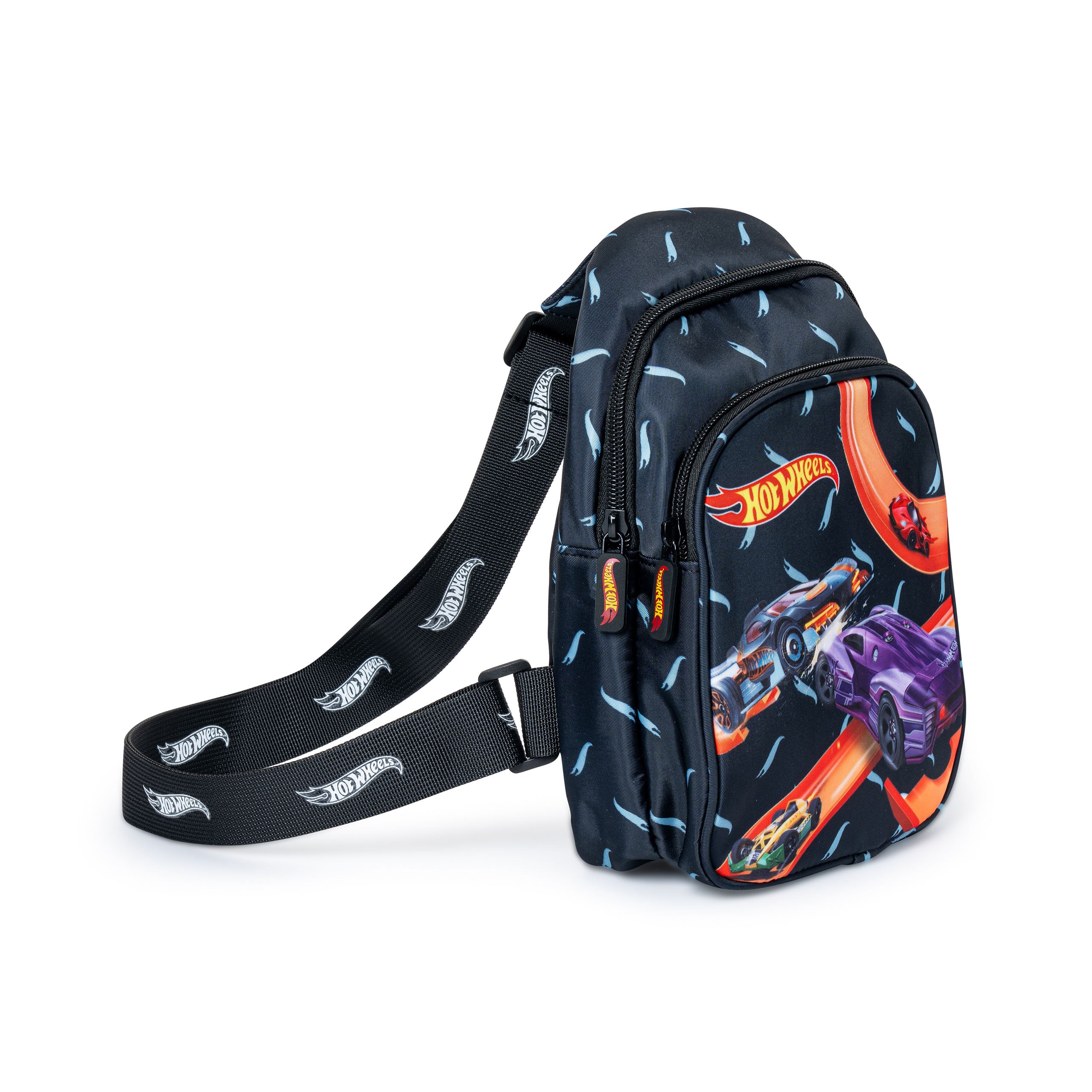 Hot Wheels -  Hot Wheels Off the Track Kids Sling Bag -  Trend Accessories