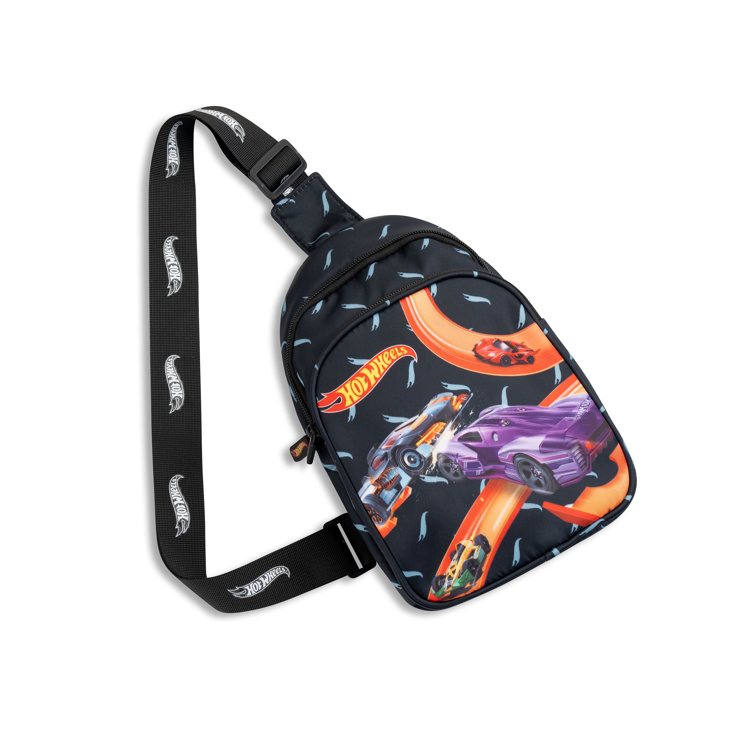 Hot Wheels -  Hot Wheels Off the Track Kids Sling Bag -  Trend Accessories