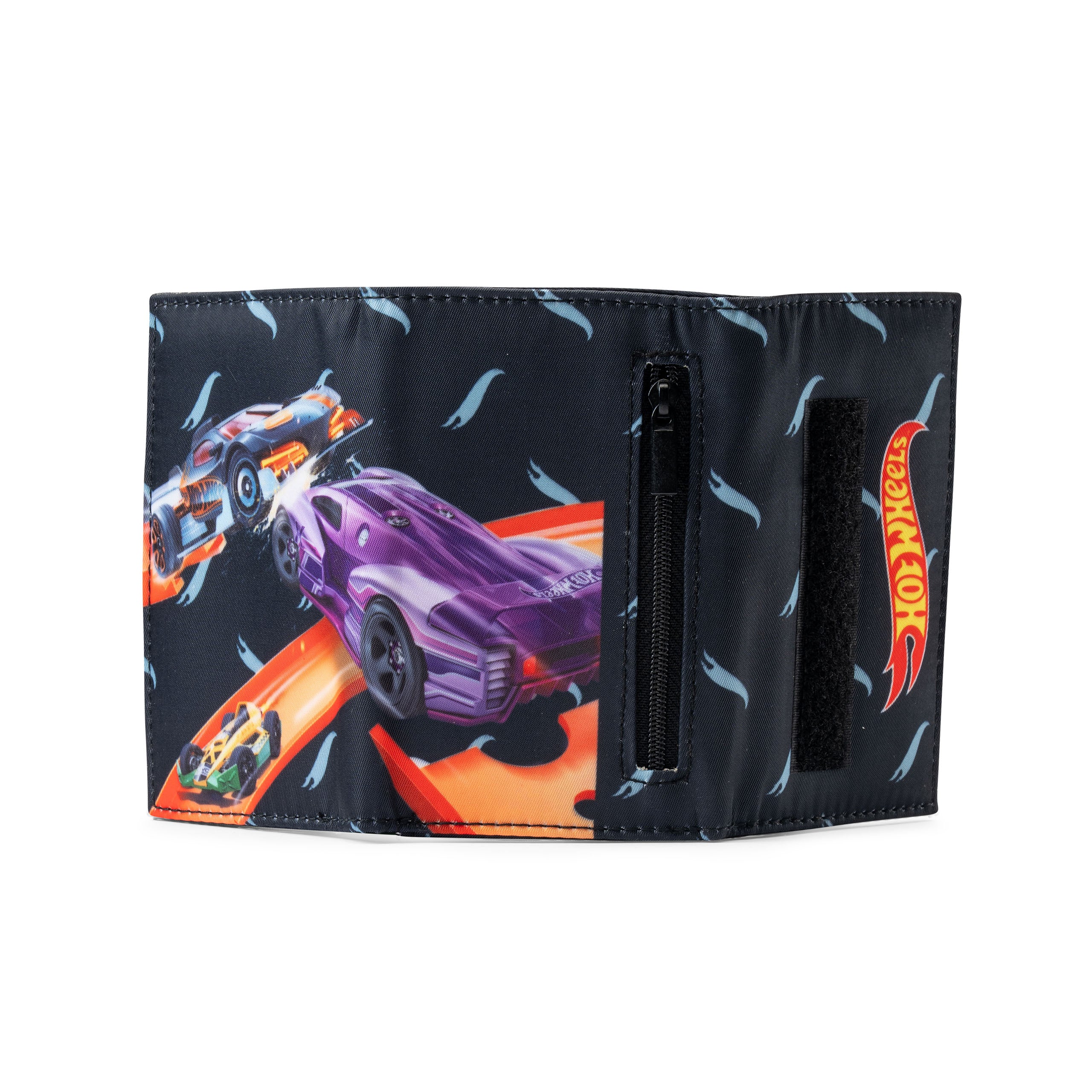 Hot Wheels -  Hot Wheels Off the Track Kids Tri-Fold Wallet -  Trend Accessories