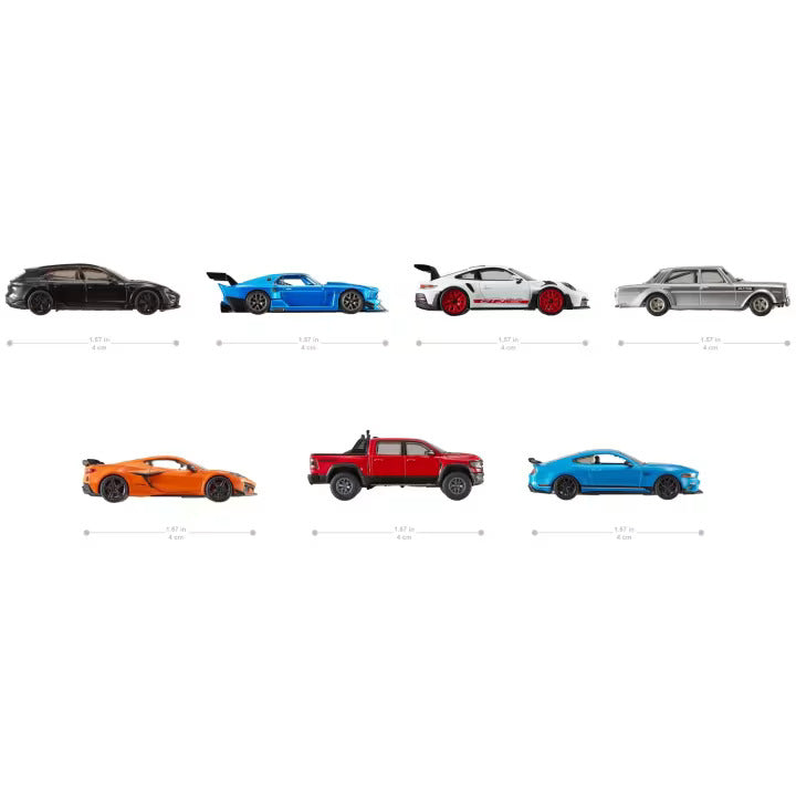  Hot Wheels -  Hot Wheels Premium 1:43Rd Scale Collectible Car - Assorted -  Vehicles