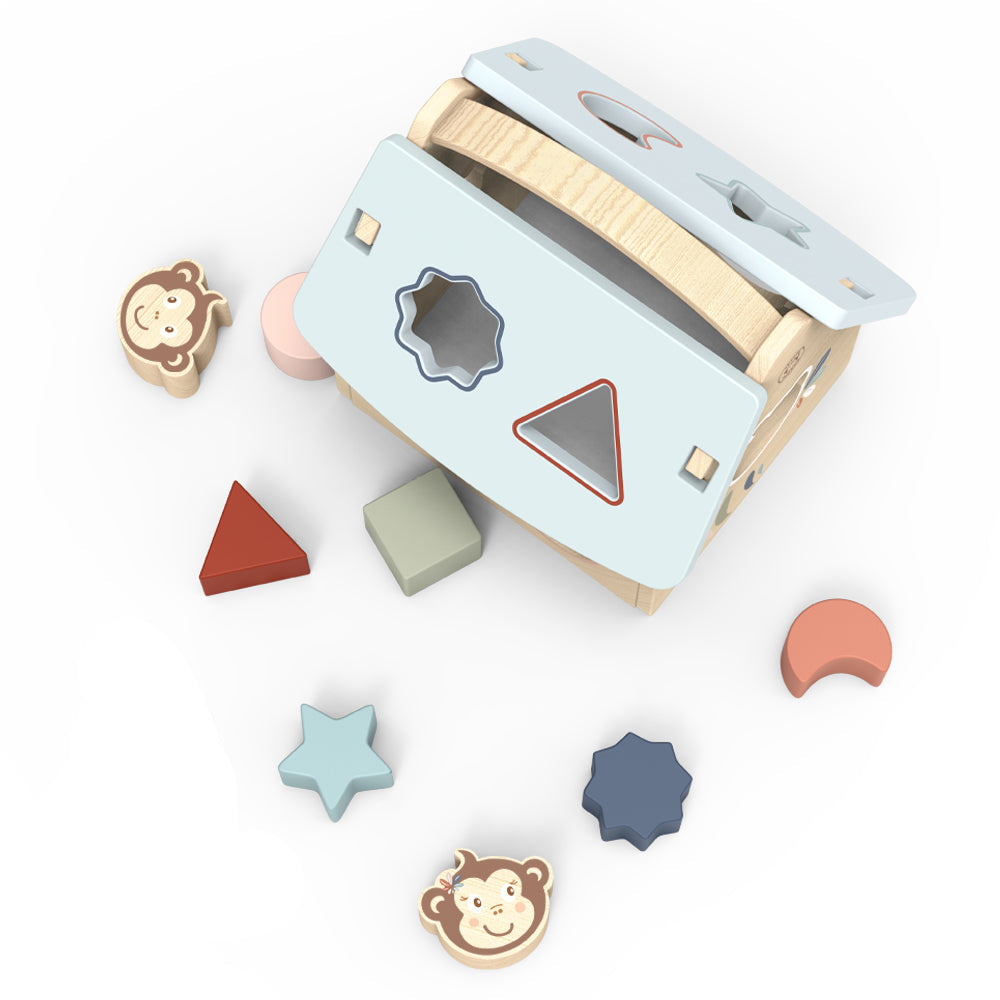  Speedy Monkey -  House Shape Sorter -  Infants