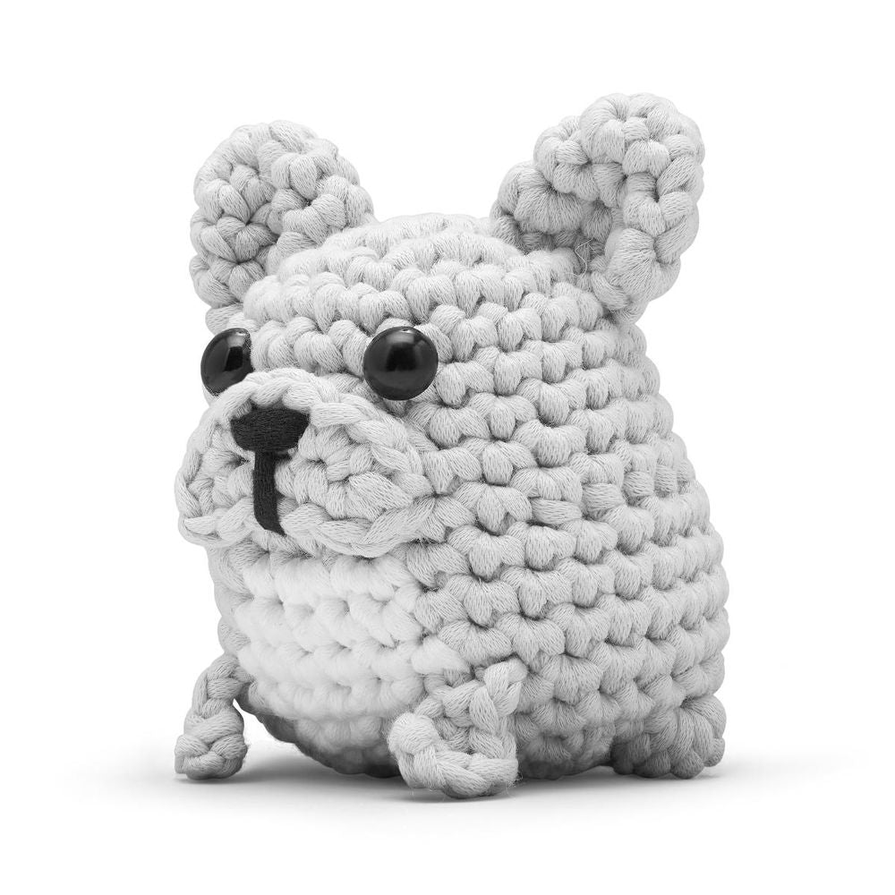  The Woobles -  Hugo the French Bulldog Learn to Crochet Kit -  Creativity