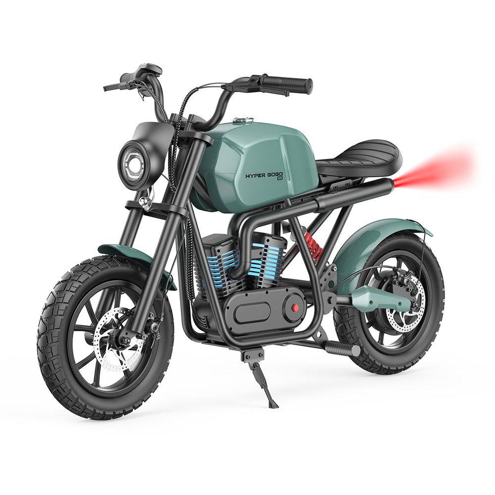  Hyper GoGo -  Hyper Gogo S9 Kids Motorcycle - Green -  Outdoor