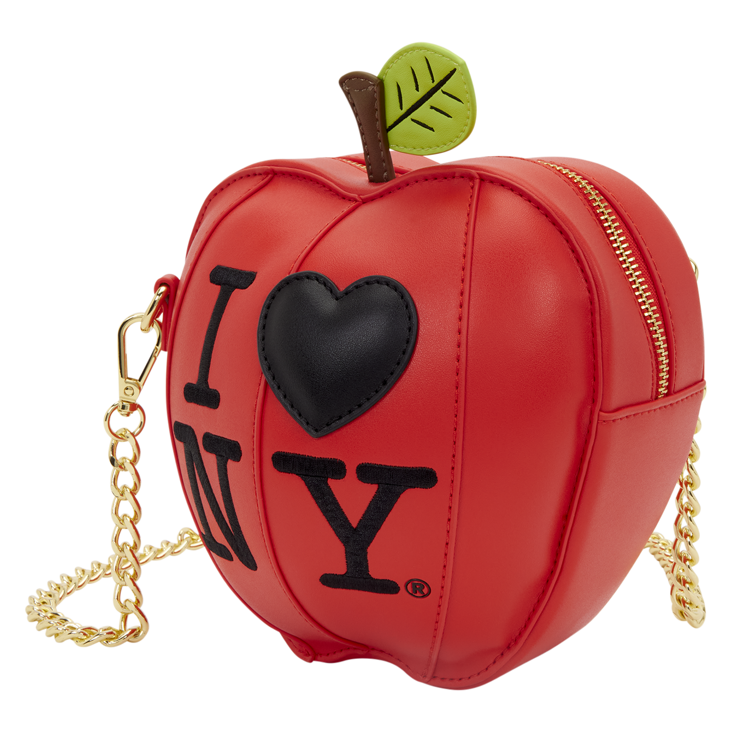  Loungefly -  I Heart NY Apple Crossbody Purse -  World of Funko