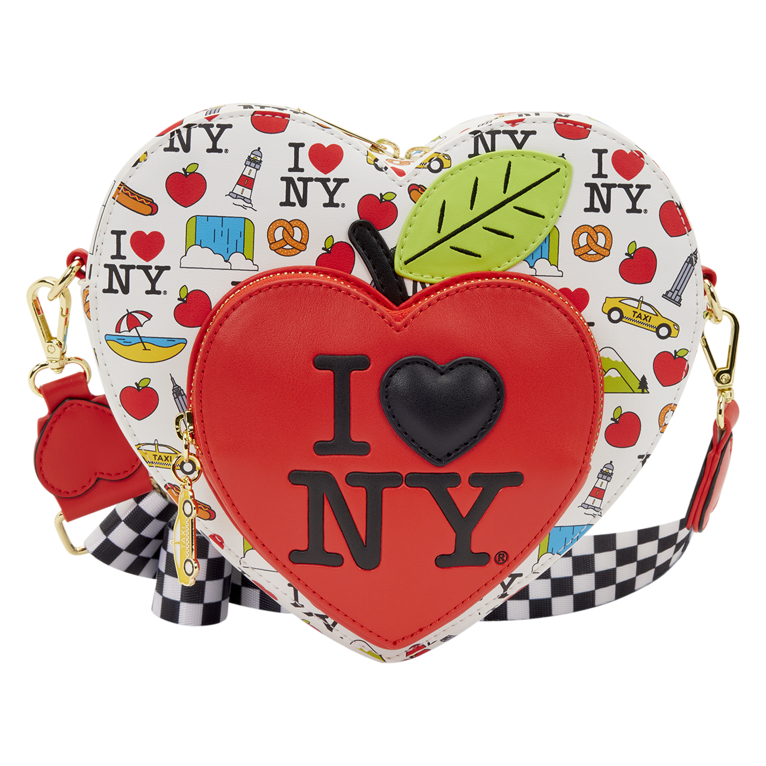  Loungefly -  I Heart NY Crossbody Purse -  World of Funko