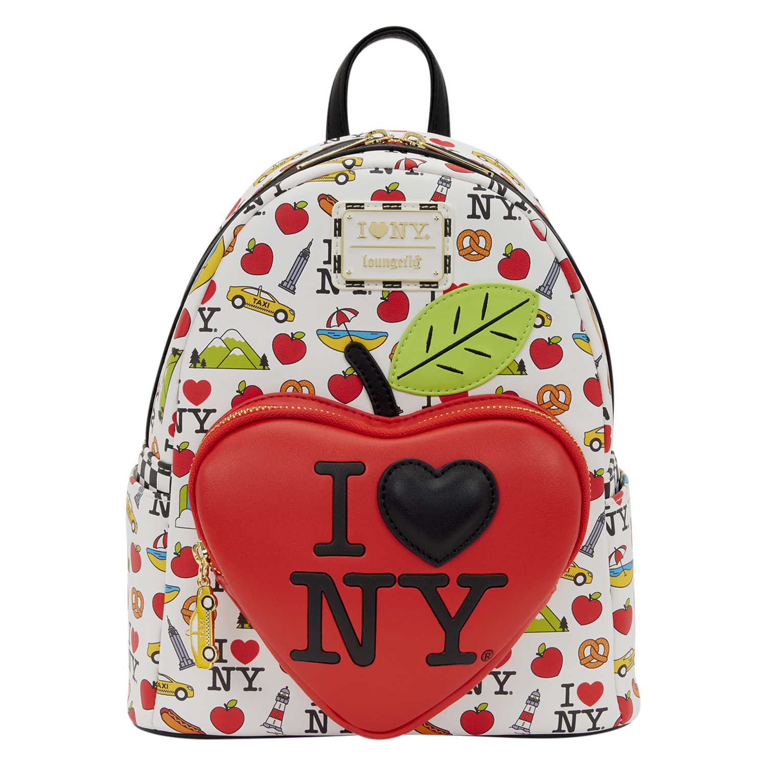 betsey johnson heart applique mini backpack I NY Add a little sparkle to your look with this embellished backpack Girls' rucksack with heart print