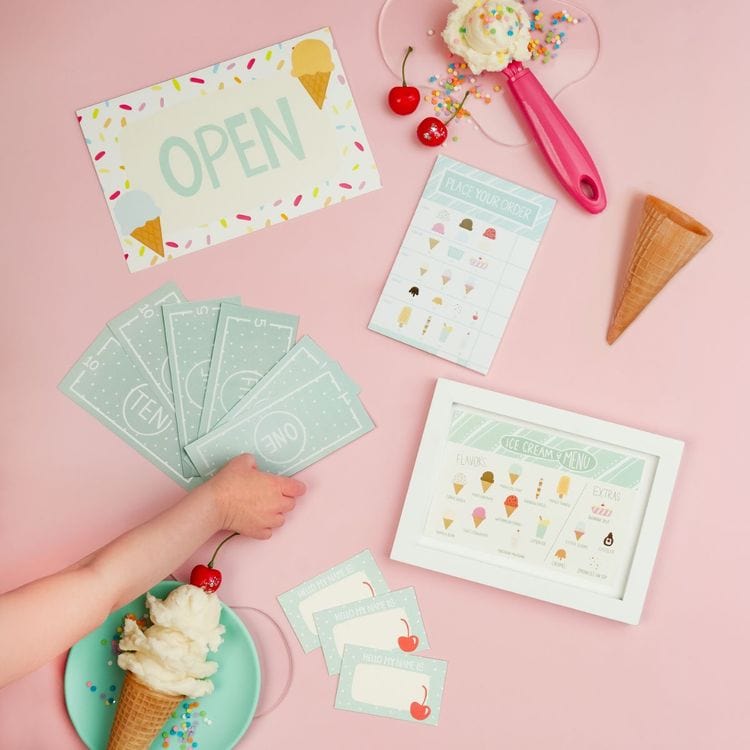  Swingly -  Ice Cream Play Shop Activity Set -  Preschool