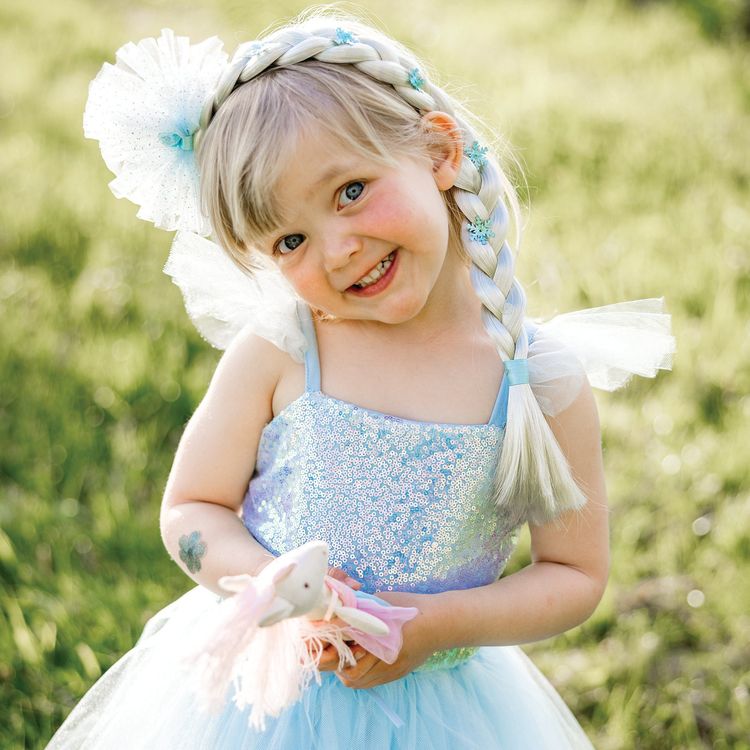  Great Pretenders -  Ice Queen Princess Hair Braid -  Dress up