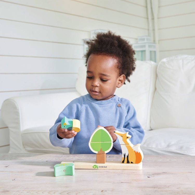  Tender Leaf Toys -  Infant Blocks Collection of Wood Toys -  Preschool