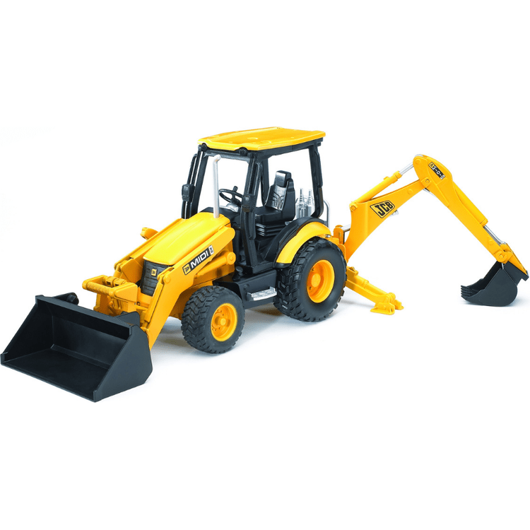  Bruder -  JCB Midi CX Backhoe Loader Vehicle -  Vehicles